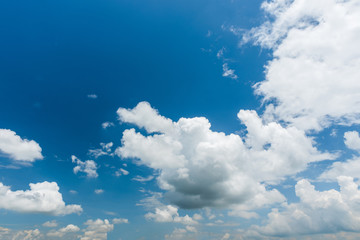 blue sky with cloud