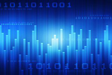 Stock market online business concept. business Graph 