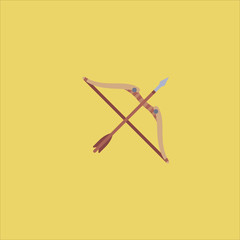 cupid icon flat design