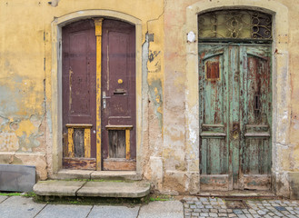 Fototapeta na wymiar Old vintage doors