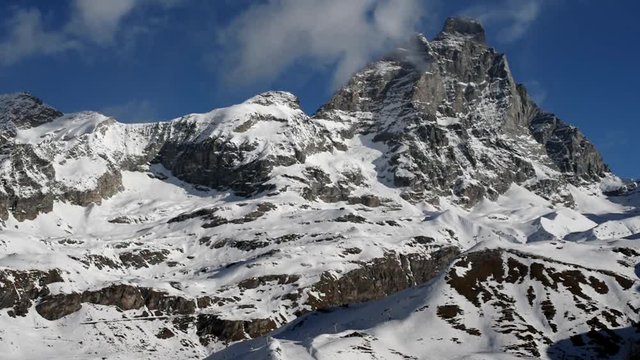 Mount Cervino or Matterhorn, Aosta Valley, Italy