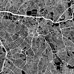 Mapa jednokolorowa Sao Paulo - 138182809