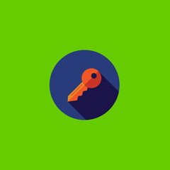 key icon flat design