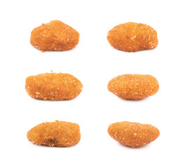 Single breaded peanut isolated