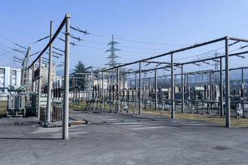 Power station for making Electricity at Lugano