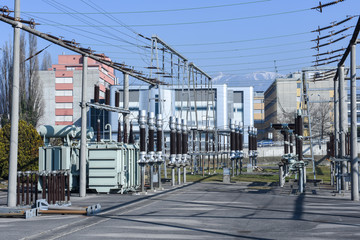 Power station for making Electricity at Lugano