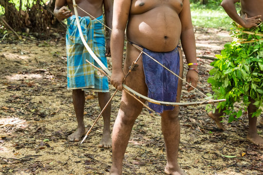 Vedda man in Dabana