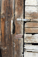 Retro and rusty west detail