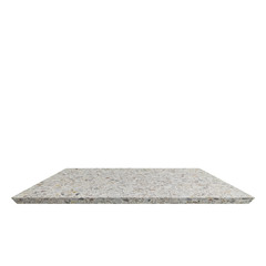 Shelf Terrazzo floor beautiful on white background