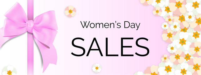 Women's Day sales banner
