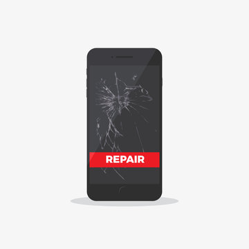 Repair Phone Flat Icon