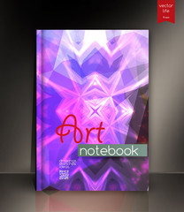 Colorful cover. Background for notebook.