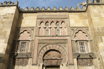 Cordoba (Andalucia, Spain): door of mezquita-catedral