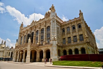 Fototapeta na wymiar palazzo presidenziale cuba havana city