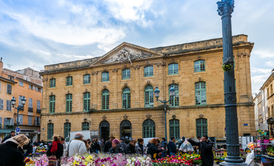 La Halle aux grains à Aix-en-Provence, France