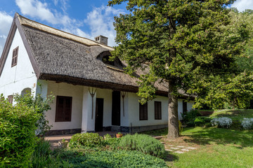 Fototapeta na wymiar Typical house in the village Szigliget from Hungary