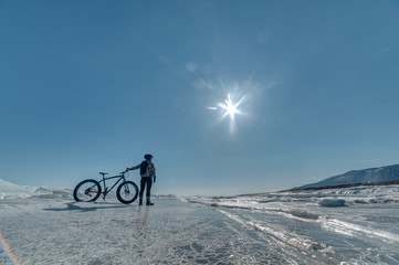 Fatbike. Fat tire bike.