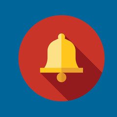 bell icon flat design