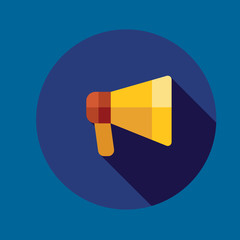 megaphone icon flat design