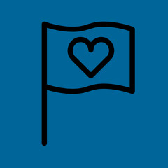 flag icon flat design