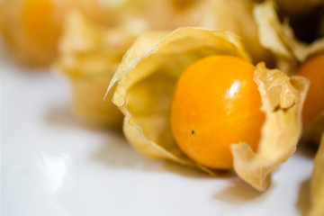Cape gooseberry nature fruits of tropical / slective focus ..