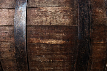 Beer barrel texture - oak wooden pattern