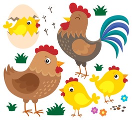 Chicken thematic set 1
