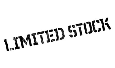 Limited Stock rubber stamp