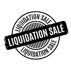 Liquidation Sale rubber stamp