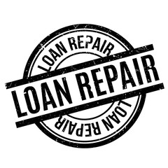 Loan Repair rubber stamp