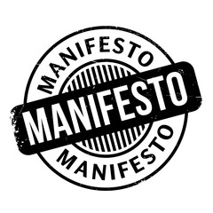 Manifesto rubber stamp