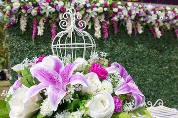 Backdrop for weddings.