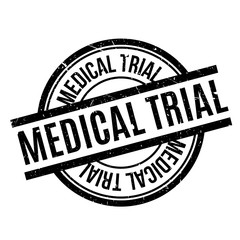 Medical Trial rubber stamp
