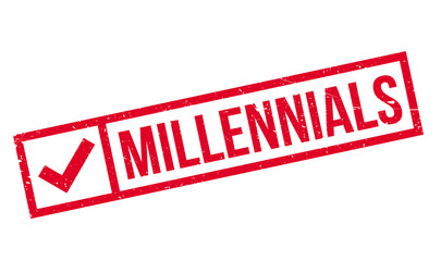 Millennials rubber stamp