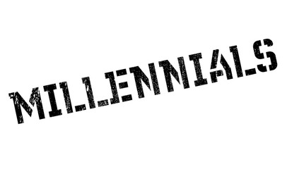 Millennials rubber stamp