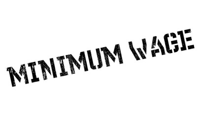 Minimum Wage rubber stamp