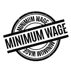 Minimum Wage rubber stamp