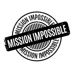 Mission Impossible rubber stamp