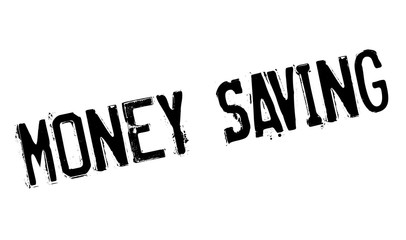 Money Saving rubber stamp