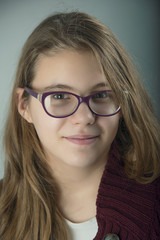 Fototapeta premium Teenage girls with long hair