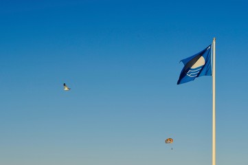 Bandera de playa de Barcelona