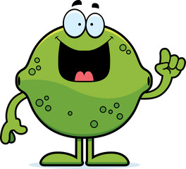 Cartoon Lime Idea