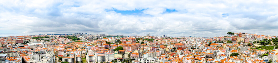 Fototapeta na wymiar Lissabon Panorama, Portugal