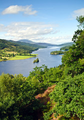 Fototapeta na wymiar Scotland -The Queen's View