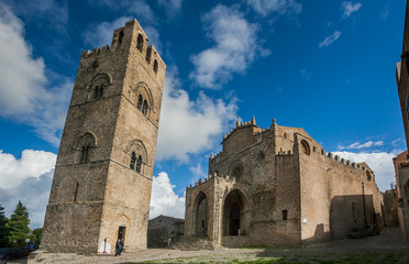 Erice, Trapani, Sicily, Italy - Cathedral of Erice