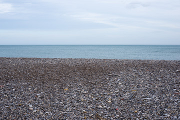 On a beach near Sagunto in Valencia