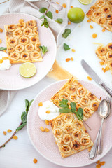 Bananen kuchen (selbstgebacken)