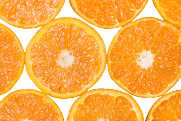 Juicy mandarin close.Natural food background 