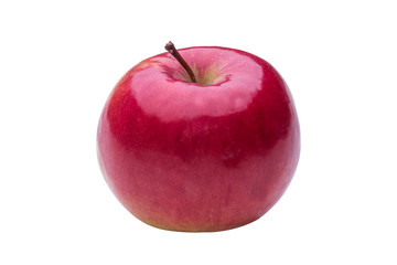 red apple isolated