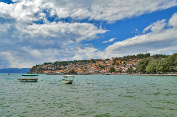 Lake Ohrid in Macedonia